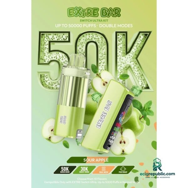 Extre Bar Switch Ultra 50K Disposable Kit - 5% Nicotine