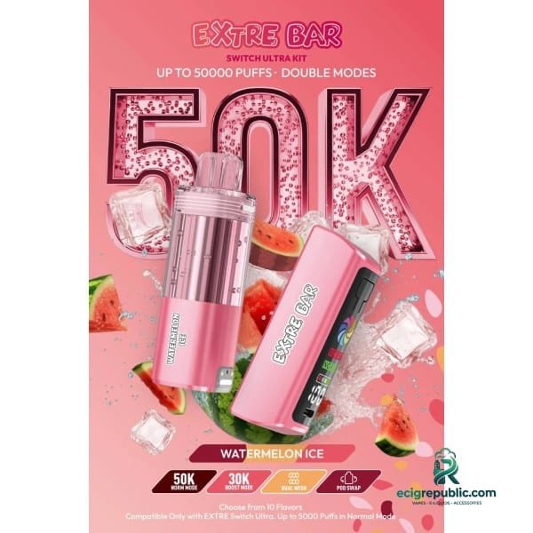 Extre Bar Switch Ultra 50K Disposable Kit - 5% Nicotine - Image 2