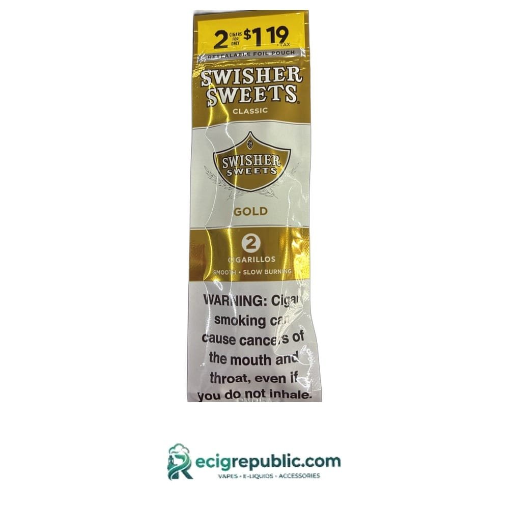 Swisher Sweets Display - Gold
